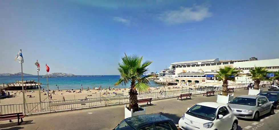 Studio Design Plage Des Catalans Marsilya 0*,  Fransa